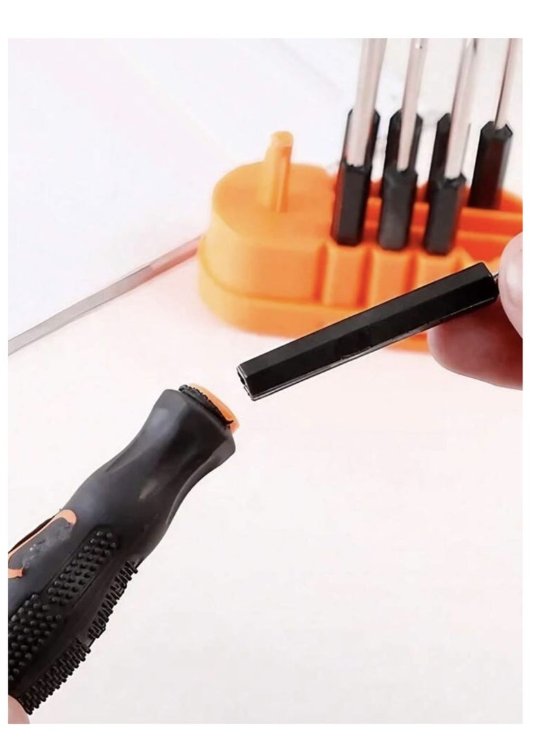 مجموعة مفكات متعدد الوظائف 8 في 1 للهواتف المحمولة والحواسيب- مجموعة أدوات إصلاح يدوية برؤوس متنوعة - Image 2