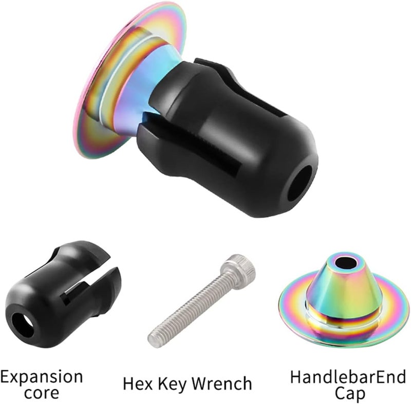 MUQZI Aluminum Bicycle Bar End Plugs - Image 4