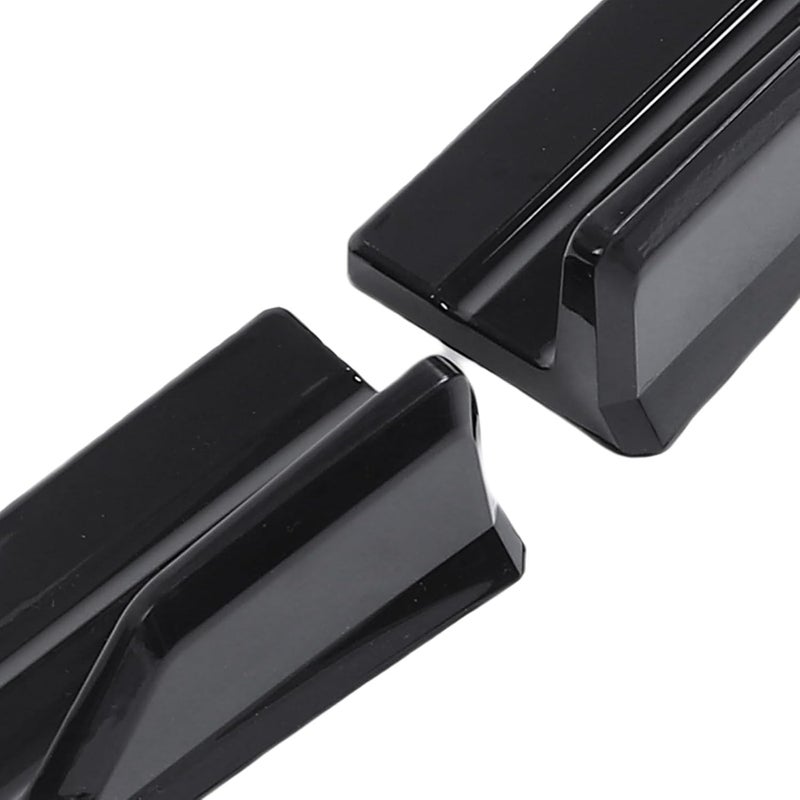 Side Skirt Winglet Diffuser, Universal Car Body Lip Extension, 560mm Left Right Spoiler Splitter - Aerodynamic Design, Durable ABS Material, Fits Most Vehicles (Glossy Black) - Image 4