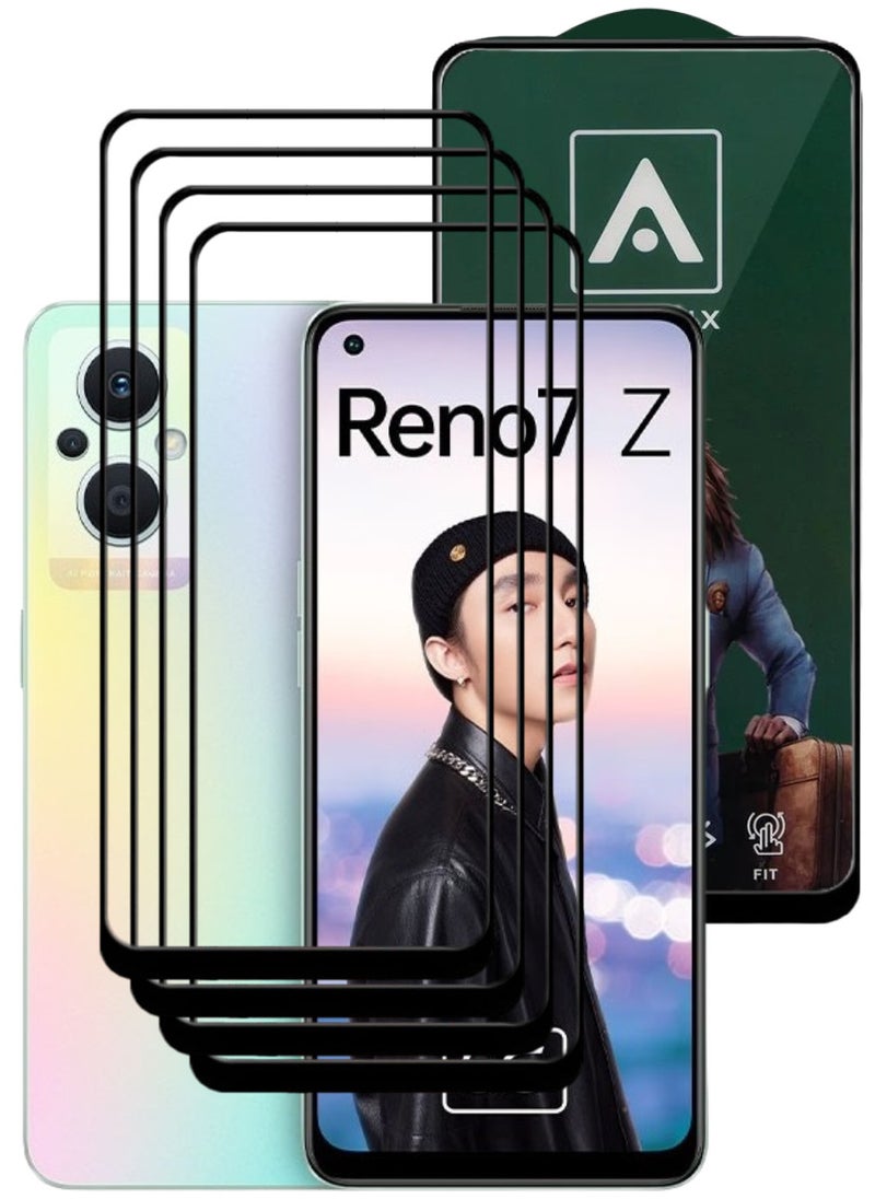 أكاليكس 4 قطع، حماية شاشة،  لهاتف اوبو   رينو 7 5G  Z ، جودة ممتازة. - Image 1