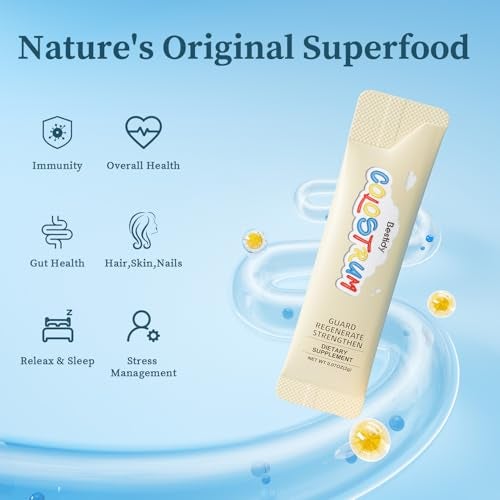 Bestidy Colostrum Supplement,Colostrum Powder for Gut, Hair Growth, Beauty, Individually Packaged,Natural Superfood Bovine Colostrum Powder,(60 Servings) 4.23 Oz - Image 3