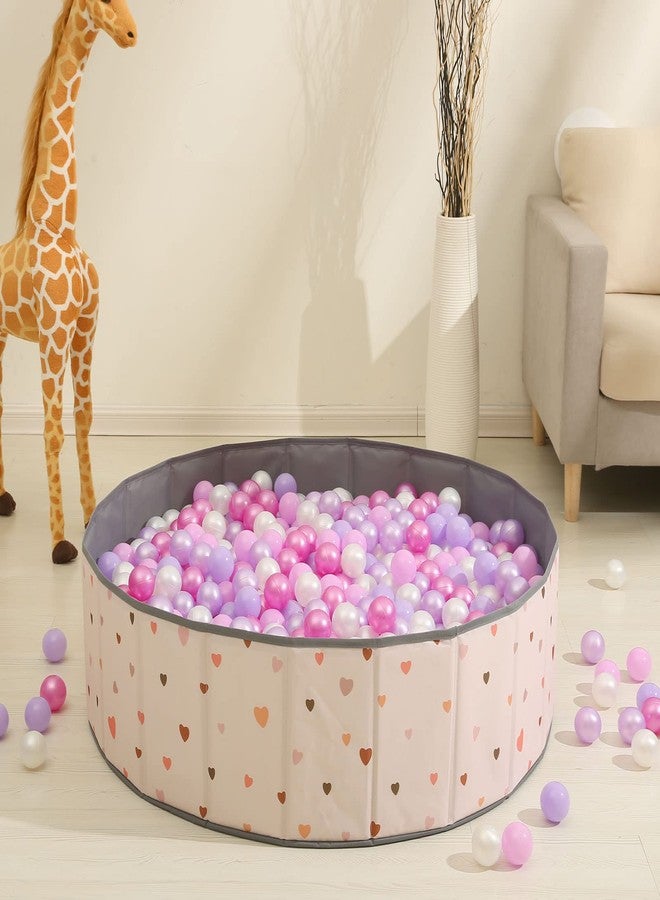 GOGOSO Ball Pits Balls Toddlers 50 100 200 500 Plastics Shape Ball Non-Phthalate Non-BPA Non-Toxic 2.2-Inch Crush Proof Play Balls, 5Colors for Mermaid Party,50pcs Balls - Image 5