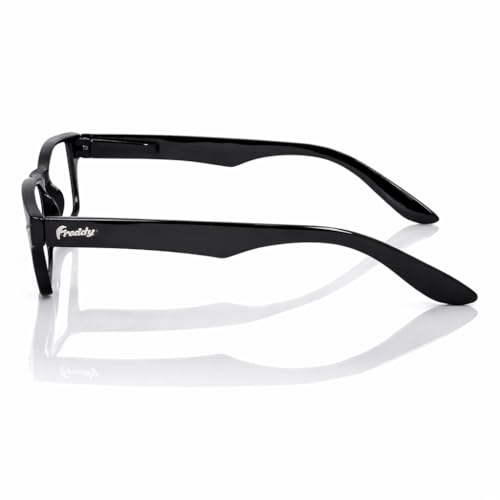 Freddy Full Rim Reading Glasses For Men And Women (Black, 1.75) - Image 3