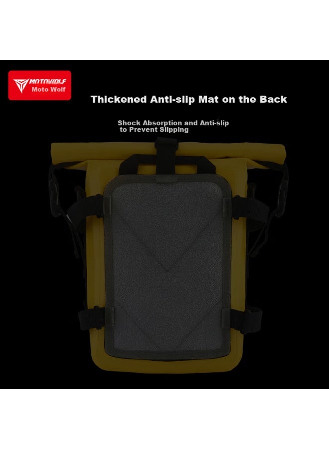 Motowolf Motorcycle Multi-functional Bumper Bag Storage Waterproof Side Bag Cycling Side Bag Motorcycle Travel Quick Release Hanging Bag Motorcycle Equipment