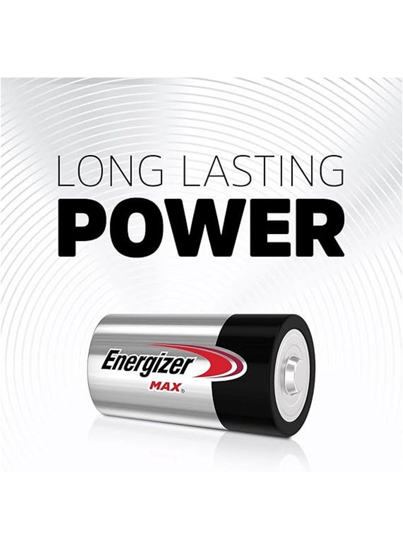 Energizer Energizer Max D2 Alkaline 1.5V Batteries  - Image 4