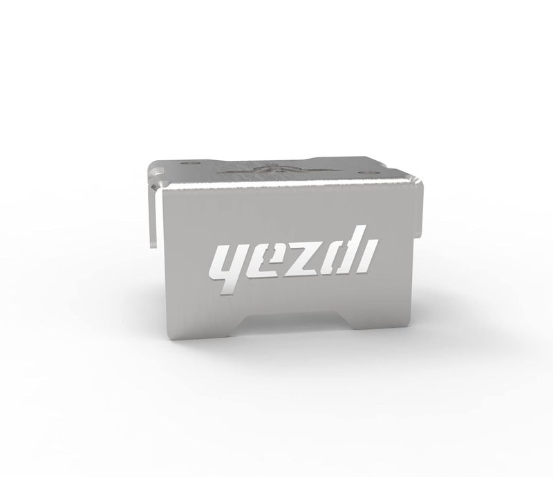 Auto Infinity Front Reservoir Guard Compatible With Yezdi Adventure (Full Cover) (Silver, Pack of 1) - Image 4