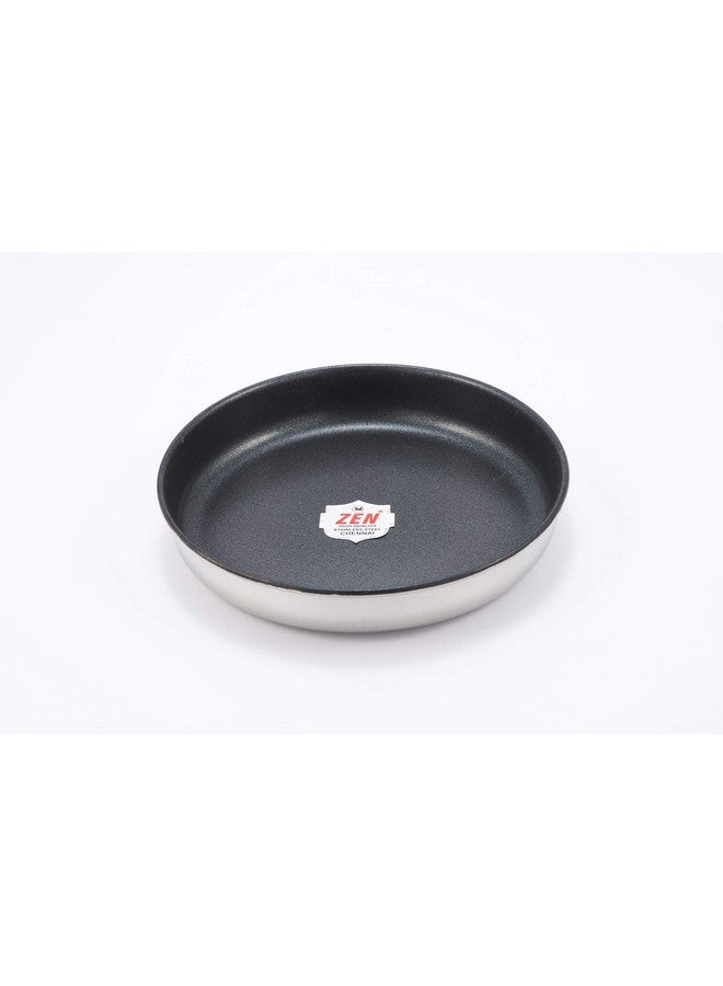 Jain Stainless Steel Non-Stick Thatte Idly Stand (Small Size) with 5 Plates South Indian Idly Maker Steaming Other Dishes Like Dhokla | Plate Diameter - 14cm | Pack of 1 Silver Color - Image 2