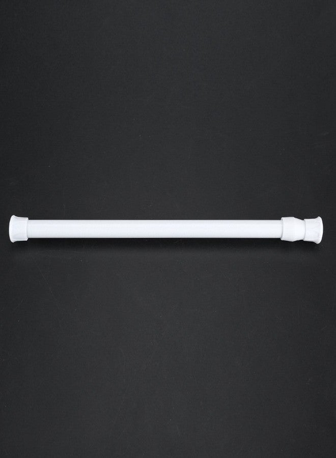 Soraz Shower Curtain Rod Pole Rails Rods Retractable Door White Shower Curtain Rods - Image 1