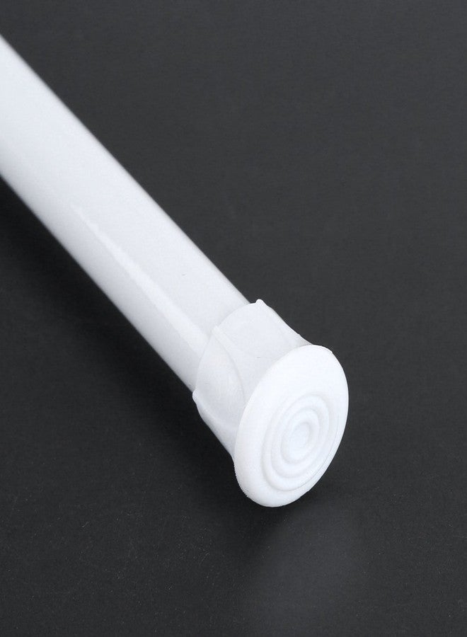 Soraz Shower Curtain Rod Pole Rails Rods Retractable Door White Shower Curtain Rods - Image 5
