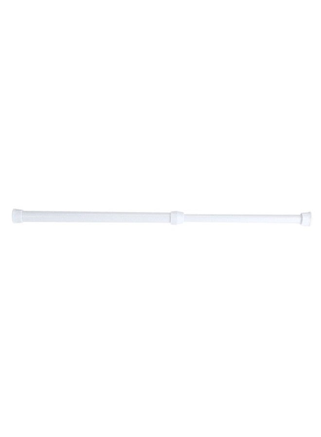 Soraz Shower Curtain Rod Pole Rails Rods Retractable Door White Shower Curtain Rods - Image 3