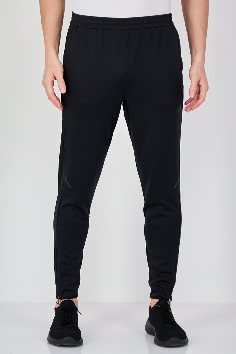 New Balance Men Slim Fit Training Sweatpants, Black - Image 1