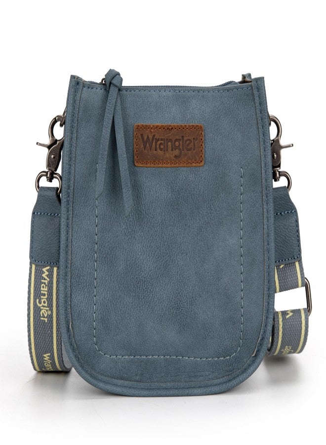 Wrangler Small Crossbody Bag for Women Western Hobo Shoulder Purse and Handbag - Image 1