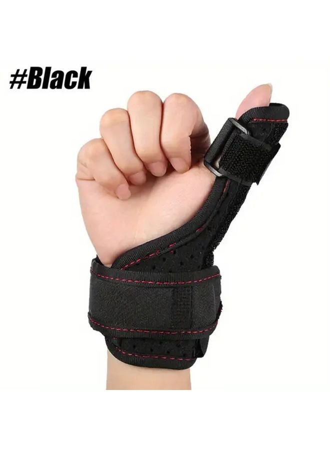Gray Medical Wrist And Thumb Support For Carpal Tunnel Lightweight Breathable - Image 4