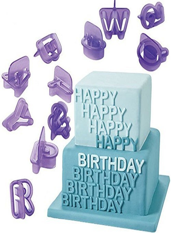 MAXXLITE 40x Alphabet Letter Number Fondant Cake Biscuit Baking Mould Cookie Cuttersn (Pack of 2) - Image 2