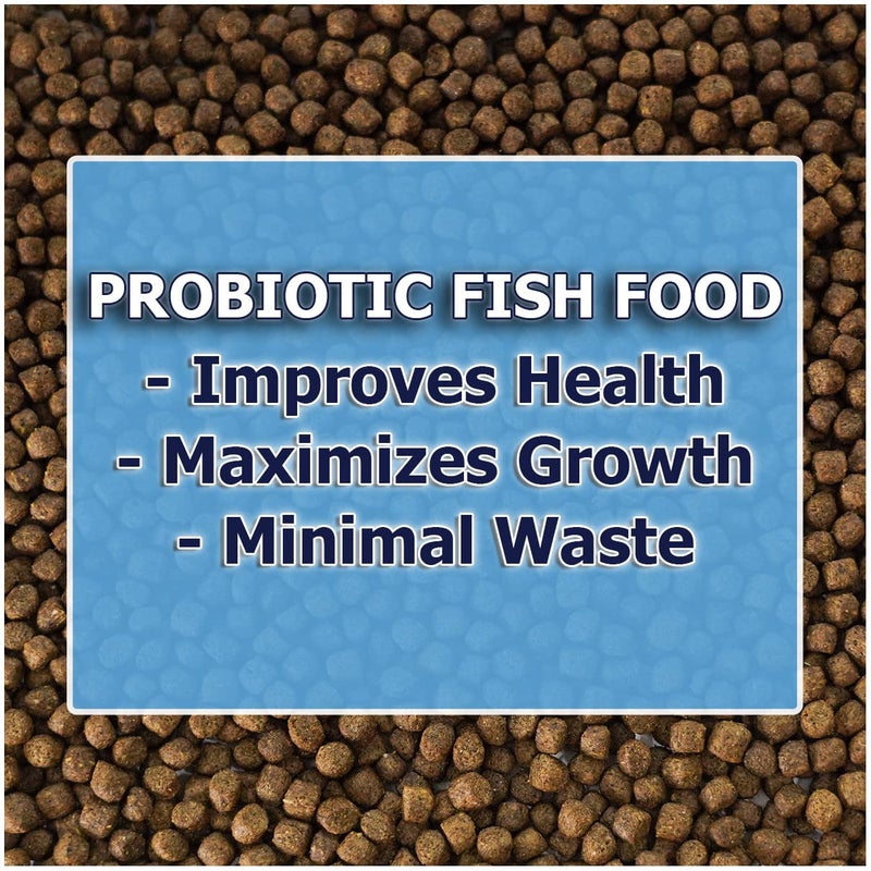 Pond Fish Food Probiotic Blend | 3.5 lb Floating Pellets for Koi & Goldfish | Premium Food in a Resealable Foil Pouch for Freshness - Image 4