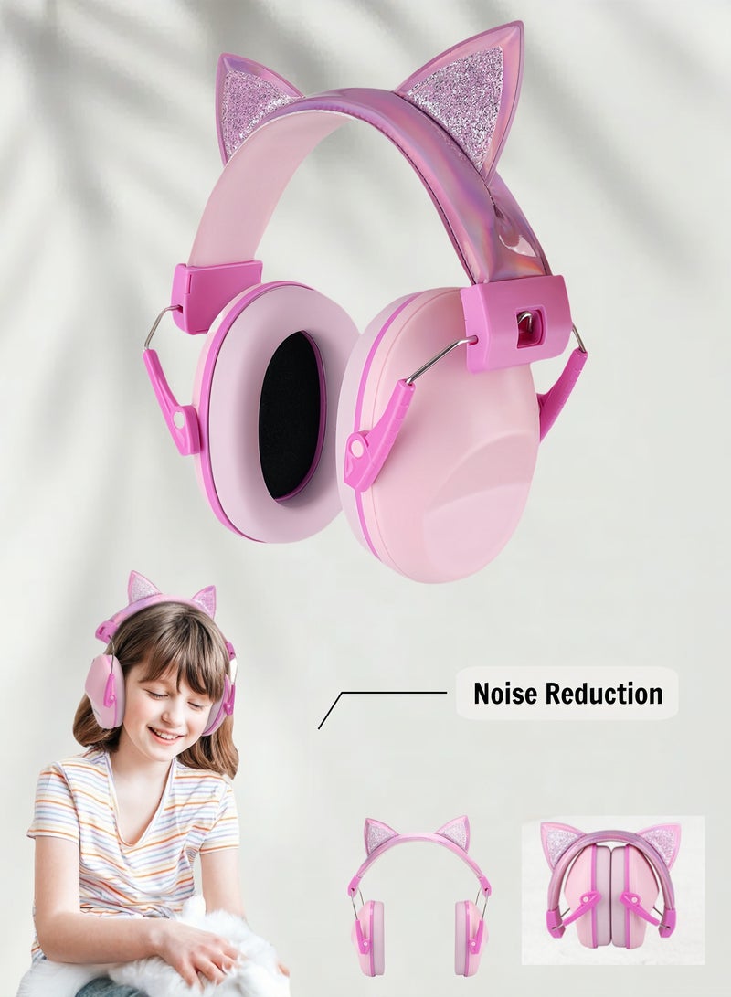 TAYYIB NOOR Child Noise Reduction Earmuffs,Baby Hearing Protection Soft Earmuffs, Noise Blocking Headphone - Image 1