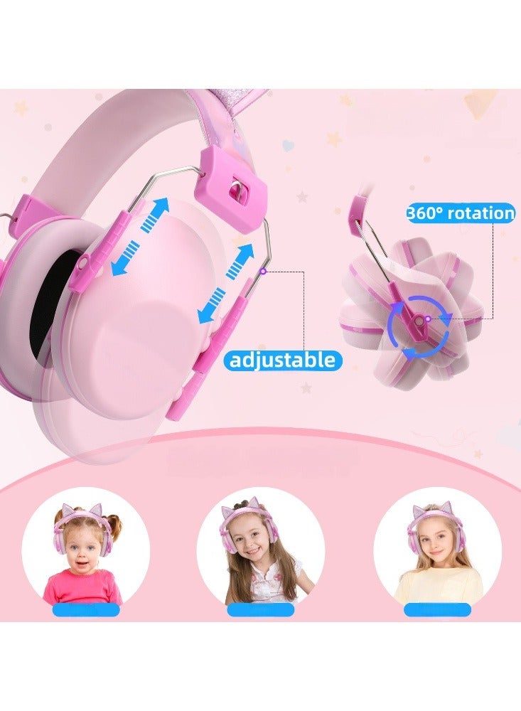 TAYYIB NOOR Child Noise Reduction Earmuffs,Baby Hearing Protection Soft Earmuffs, Noise Blocking Headphone - Image 3