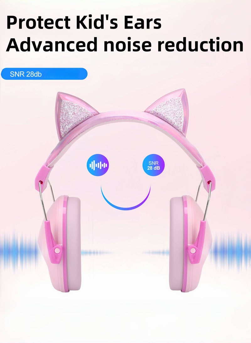 TAYYIB NOOR Child Noise Reduction Earmuffs,Baby Hearing Protection Soft Earmuffs, Noise Blocking Headphone - Image 2