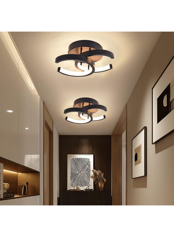 RJ RJ - 22 W Half Round Modern Ceiling Light for Bedroom Kitchen Loft Aisle Hallway Balcony Stair Cool White, Warm White, Natural White (2 Years Warranty) - Image 1