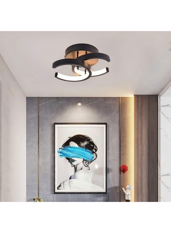 RJ RJ - 22 W Half Round Modern Ceiling Light for Bedroom Kitchen Loft Aisle Hallway Balcony Stair Cool White, Warm White, Natural White (2 Years Warranty) - Image 3