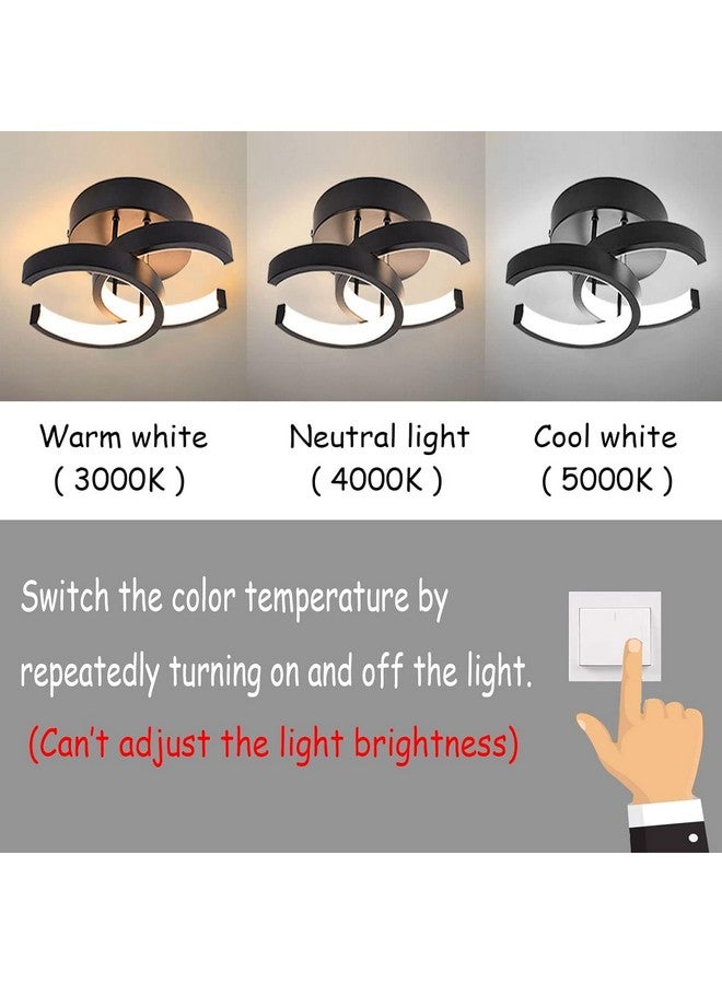 RJ RJ - 22 W Half Round Modern Ceiling Light for Bedroom Kitchen Loft Aisle Hallway Balcony Stair Cool White, Warm White, Natural White (2 Years Warranty) - Image 5