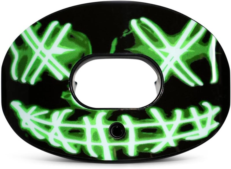 Battle Sports Oxygen Football Mouthguard - Football Mouth Guard with Strap, Superior Airflow & Better Performance, Maximum Breathability, Works with Braces - Image 1