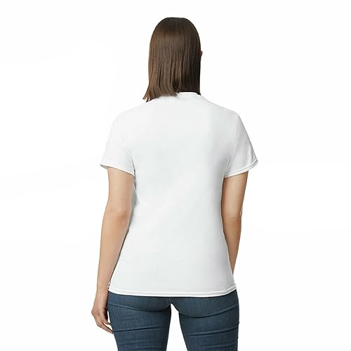 Gildan Adult Ultra Cotton T-Shirt with Pocket, Style G2300, 2-Pack, White, X-Large - Image 3