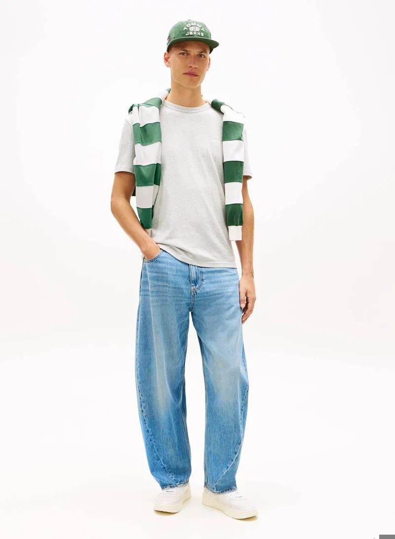 Tommy Jeans Tommy Badge Jersey Crew Neck T-Shirt