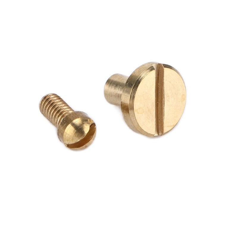 10 Sets Book Binding Screw, Round Screws Buttons Disassemble Sturdy Rivets Metal Nail Rivet Studs with 10 X Book Binding Screw for (6.5x7mm) - Image 3
