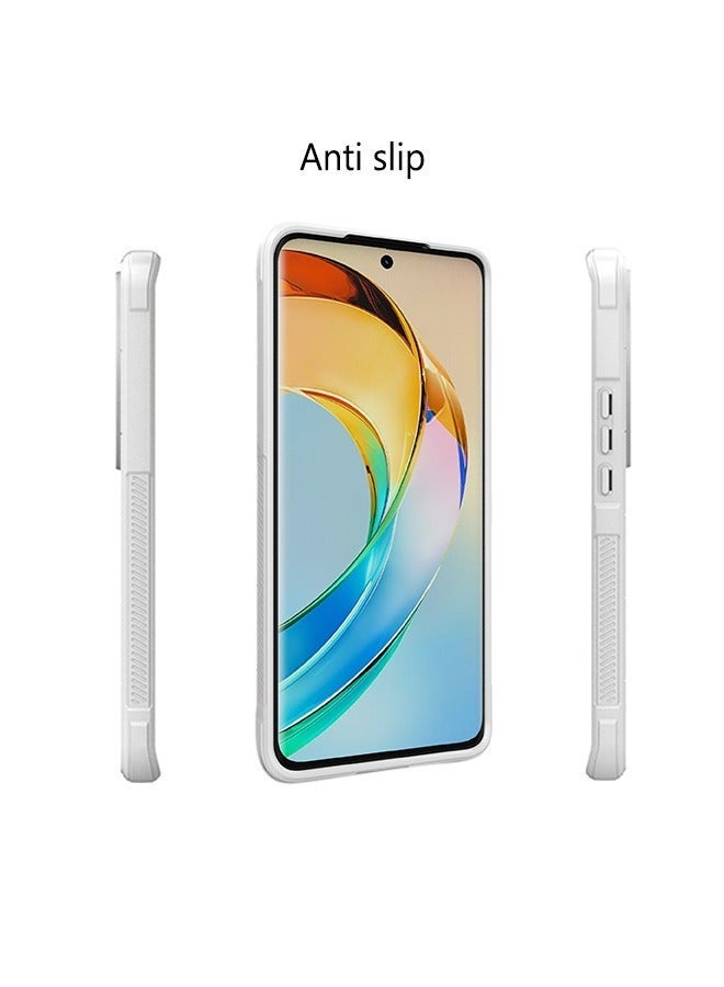 X-level غطاء حافظة لهاتف HONOR X9b/X50 5g مرن من مادة TPU سيليكون غير قابل للانزلاق ومضاد للصدمات ومضاد للخدش وواقي للزوايا ومضاد للخدش وغطاء خلفي للهاتف المحمول وواقي ملحقات كامل الجسم - Image 3