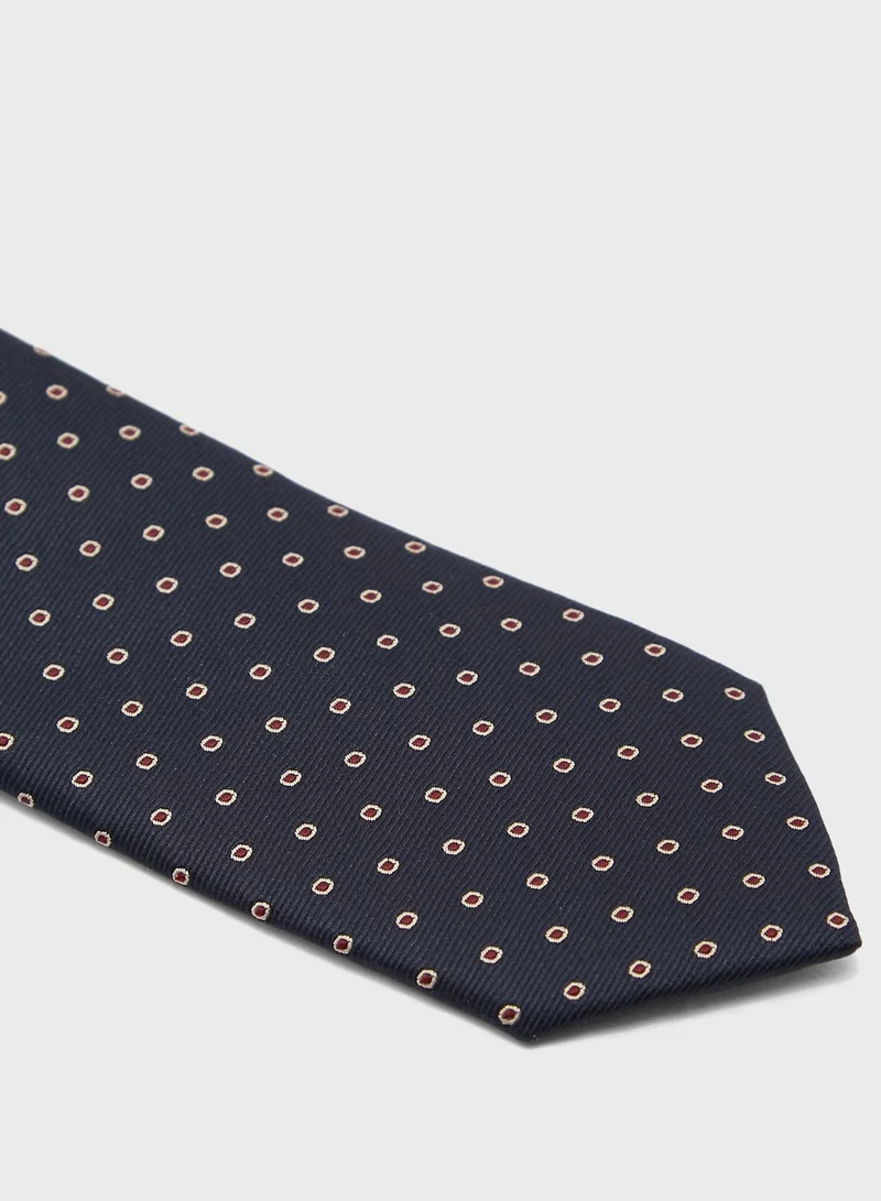 Mango Man Geo Print Tie