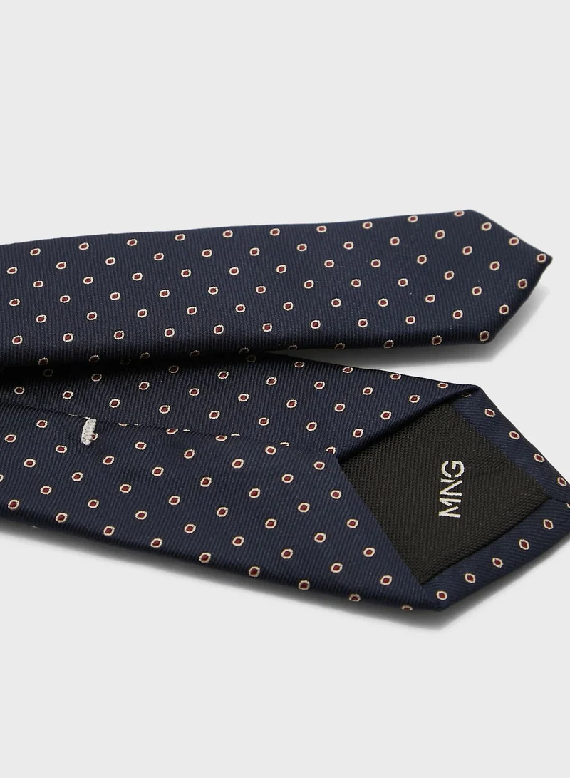 Mango Man Geo Print Tie