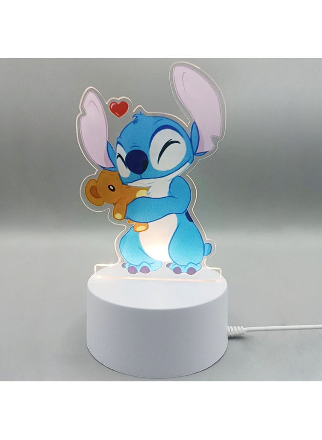 3D Nightlight Festival Promotional Advertising Gift Pattern Color Printing UV Colorful Table Lamp Creative Gift-Specifications:USB Tri-color Variable Band 501 Switch-Dimensions:UV Custom 3  - Image 1