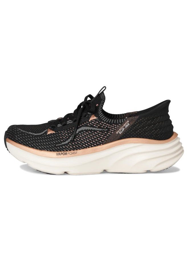 SKECHERS أحذية سكيشرز دي لوكس فابور للنساء باللون الأسود والوردي، 38.5 - Image 5