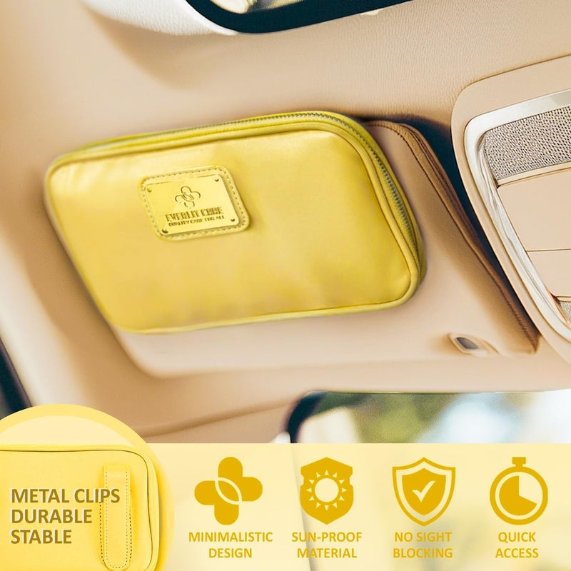 EVERLIT CARE Car First Aid Kit with Emergency Supplies Survival Gear Including Window Breaker Disposable Urine Bag Mountable Survival Kit for Family Travel in Car Yellow - Image 4