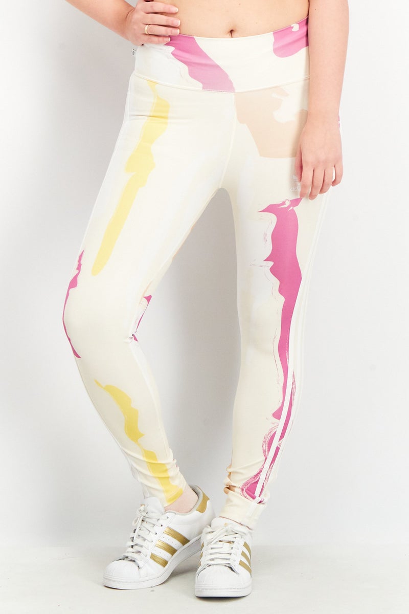 adidas Originals Adidas Originals x Thebe Magugu Women Tight Fit Brand Long Leggings, Multicolor  - Image 1