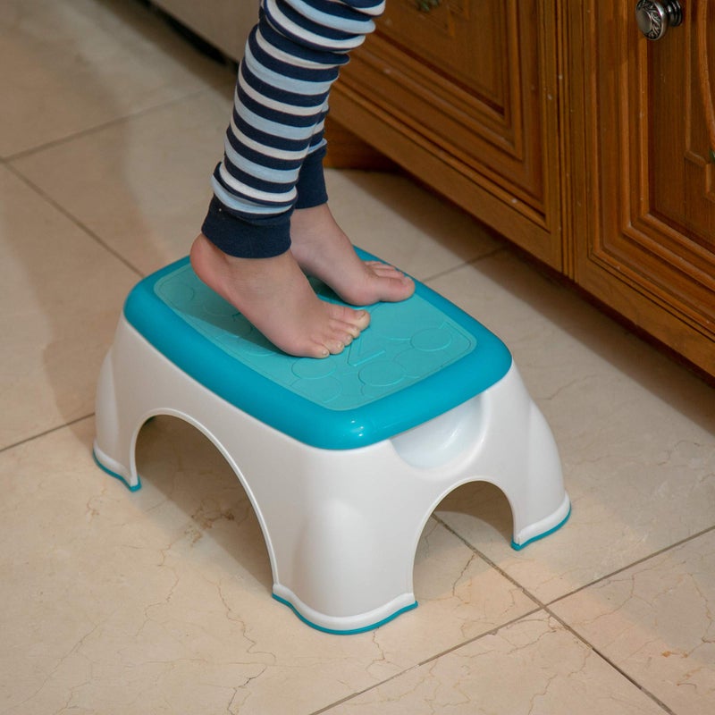 Nuby Step Up Stool, Aqua - Image 5