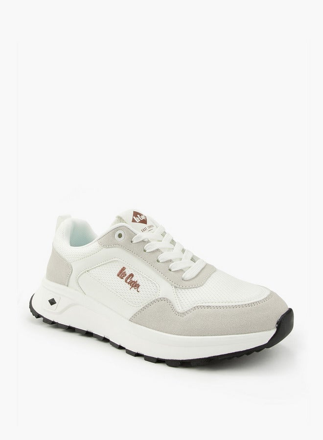 لي كوبر أحذية رياضية رجالية برباط وتفاصيل شبكية - Image 3