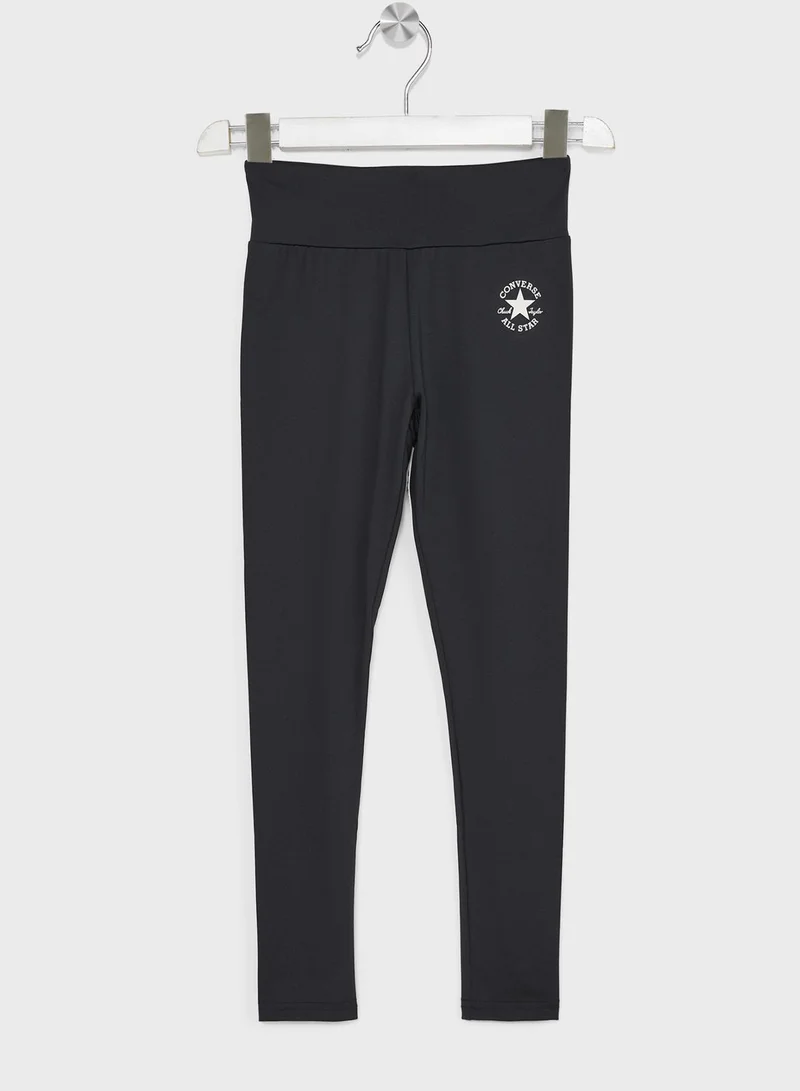 CONVERSE Youth Chuck Patch High Rise Leggings