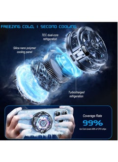 Necomi Mobile Phone Cooler For Gaming Flow Cooler Semiconductor Cooling For Android Ipad Iphone  - Image 2
