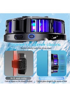 Necomi Mobile Phone Cooler For Gaming Flow Cooler Semiconductor Cooling For Android Ipad Iphone  - Image 3