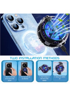 Necomi Mobile Phone Cooler For Gaming Flow Cooler Semiconductor Cooling For Android Ipad Iphone  - Image 5