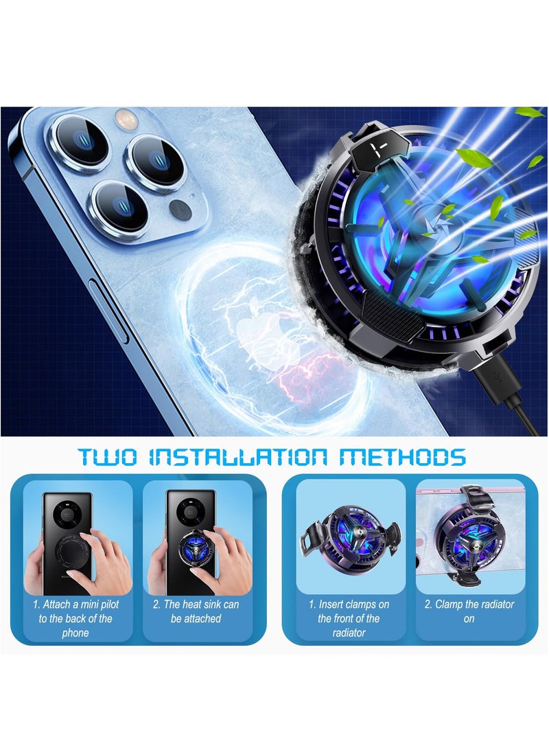 Necomi Mobile Phone Cooler For Gaming Flow Cooler Semiconductor Cooling For Android Ipad Iphone  - Image 5