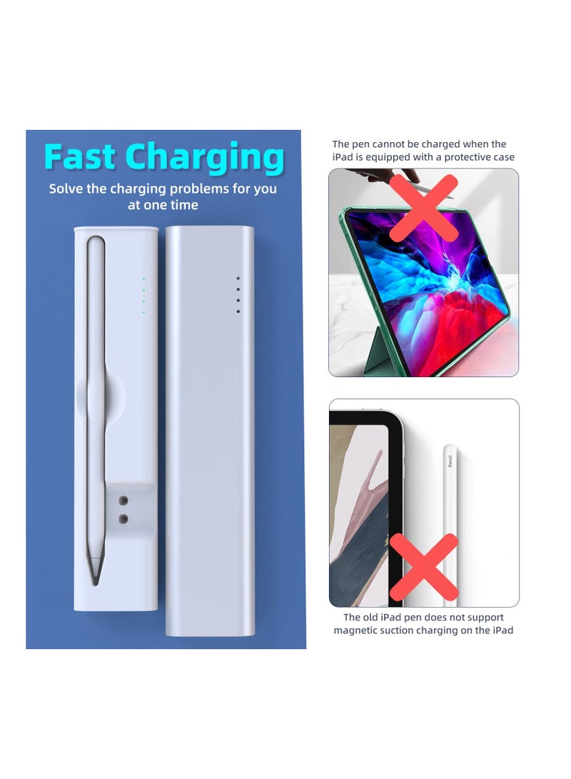 Charging Case Compatible with Apple Pencil 2nd Gen Only, Magnetic Charging Case Charging Adapter Magnetic Charging Adapter Stylus Pen Charger Casefor iPad Pen 2nd Gen with LED Indicator - Image 4