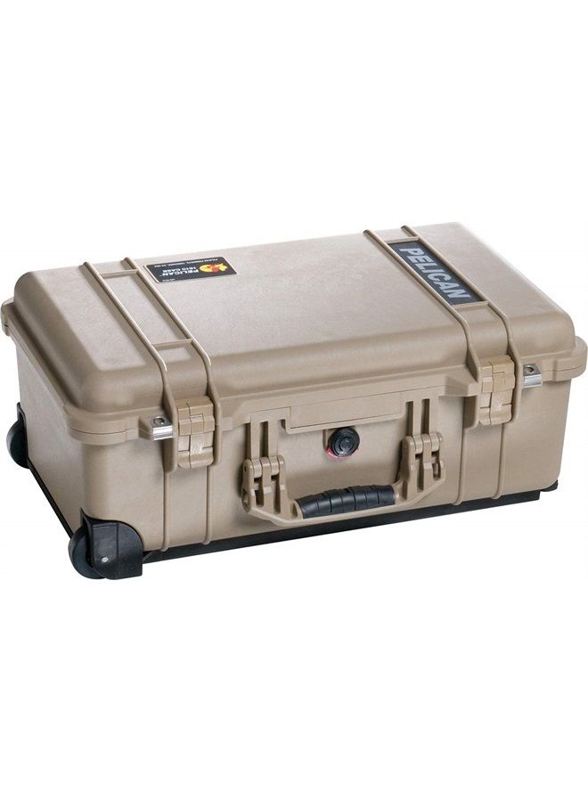 Pelican حافظة 1510 مع رغوة (تان صحراوي)