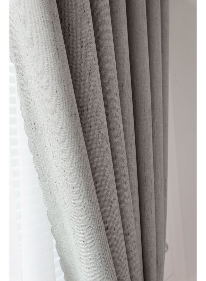 نامالو ستارة تعتيم من لوحين، بلون موحد، سهلة التركيب. تعتيم وحماية من الشمس، تضمن الخصوصية والعزل الحراري وتقليل الضوضاء. مثالية لغرف النوم وغرف المعيشة وغرف الطعام. - Image 3