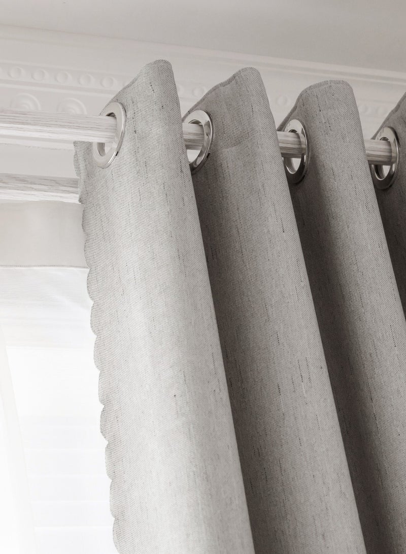 نامالو ستارة تعتيم من لوحين، بلون موحد، سهلة التركيب. تعتيم وحماية من الشمس، تضمن الخصوصية والعزل الحراري وتقليل الضوضاء. مثالية لغرف النوم وغرف المعيشة وغرف الطعام. - Image 4