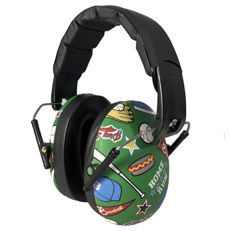 BANZ Kids Headphones â€“ Hearing Protection Earmuffs for Children â€“ Adjustable Headband to fit All Ages â€“ Protect Kids Ears â€“ Block Noise â€“ Fireworks â€“ Sporting Events â€“ Concerts â€“ Movies (Baseball) - Image 1