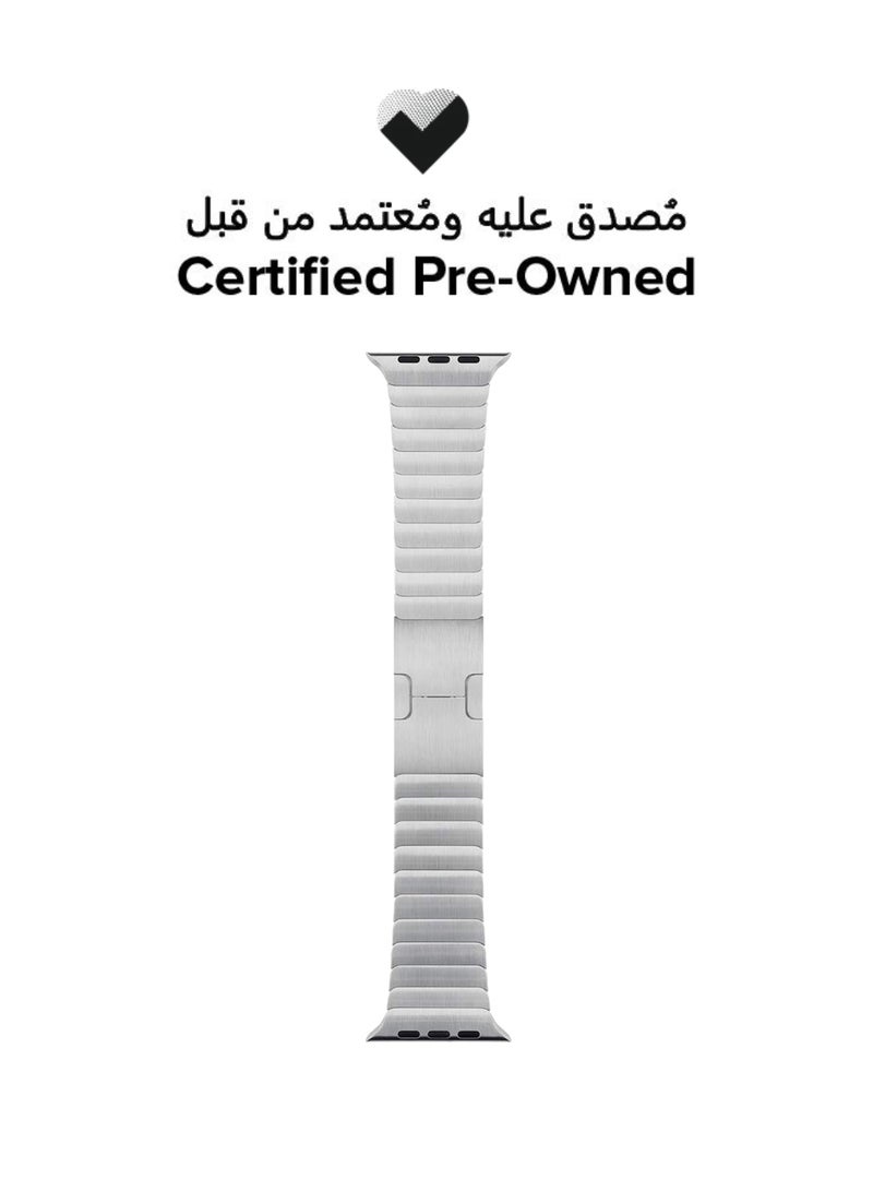 Apple Certified Pre Owned - Apple Watch Link Bracelet (38mm) - Silver - Image 1