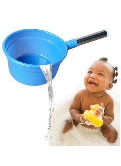 ARTC ARTC Water Spoon And Water Ladle Bath Dipper Spoon For Bathroom And Hair Washing And Water Scoop Cup For Kitchen And Rice Washing Blue  - Image 1